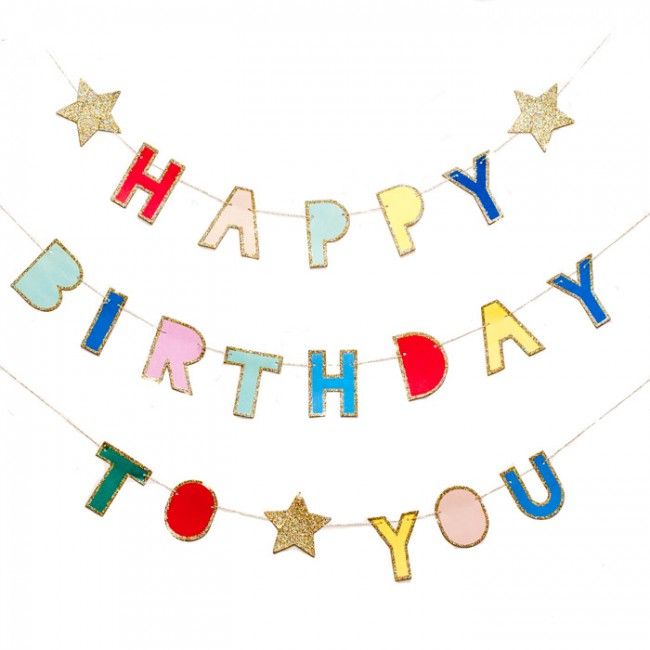 Meri Meri Mini Birthday Garland