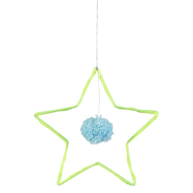 Meri Meri Wire & Wool Star Decoration
