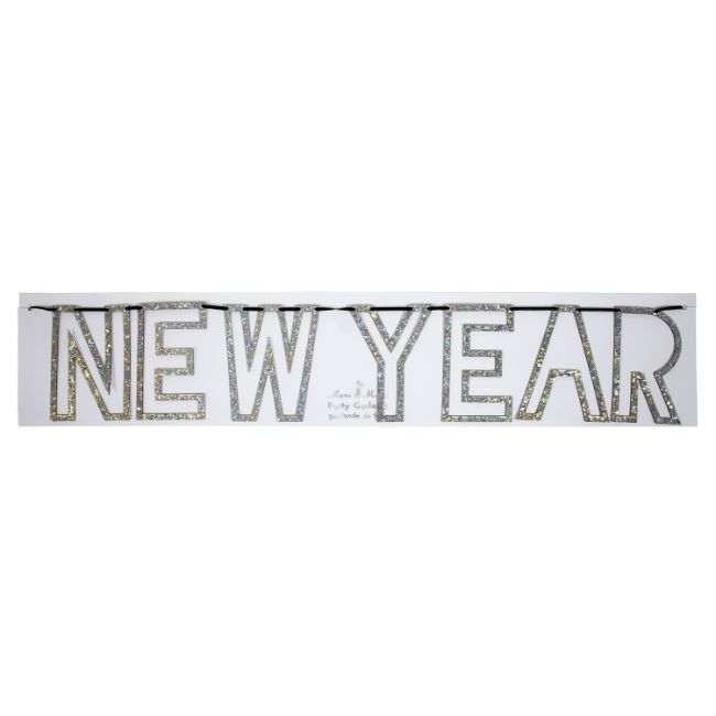 Meri Meri Glitter New Year Garland
