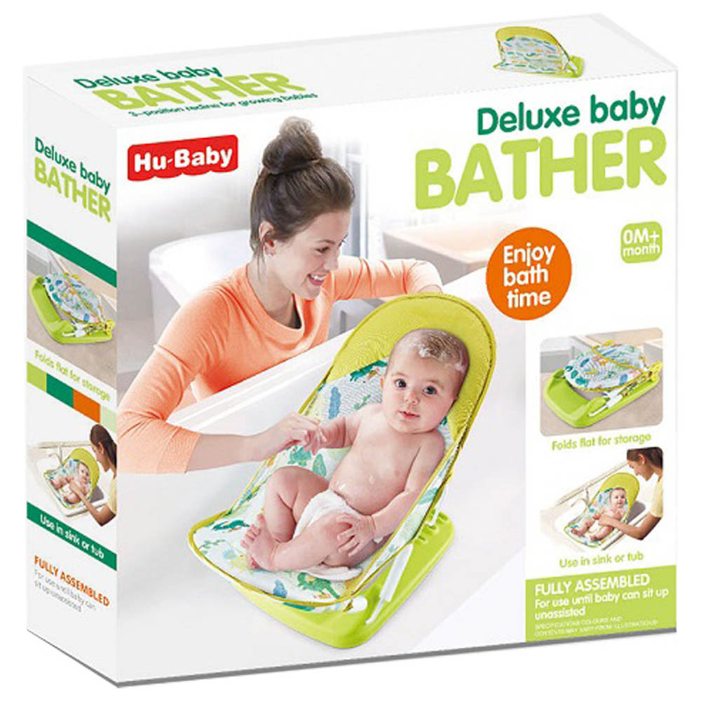 Hu-Baby - Deluxe Baby Bather - Green