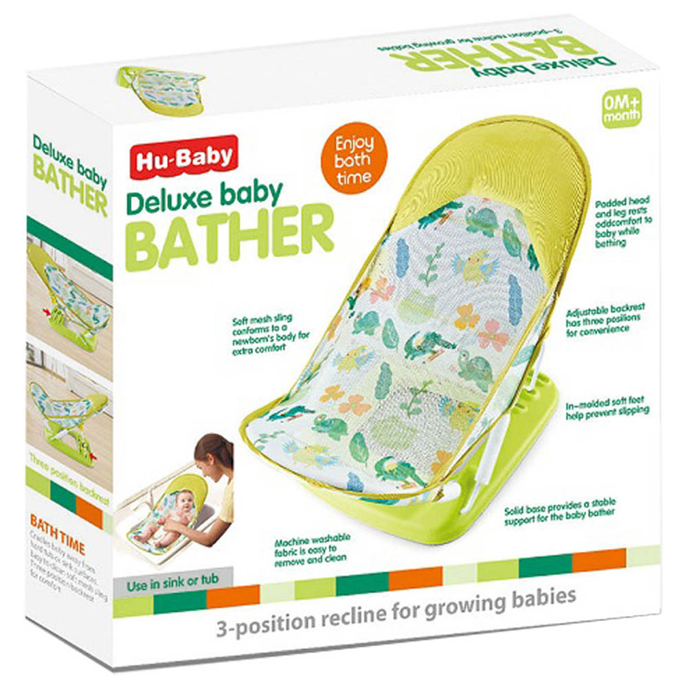 Hu-Baby - Deluxe Baby Bather - Green