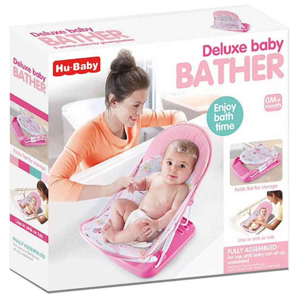 Hu-Baby - Deluxe Baby Bather - Pink