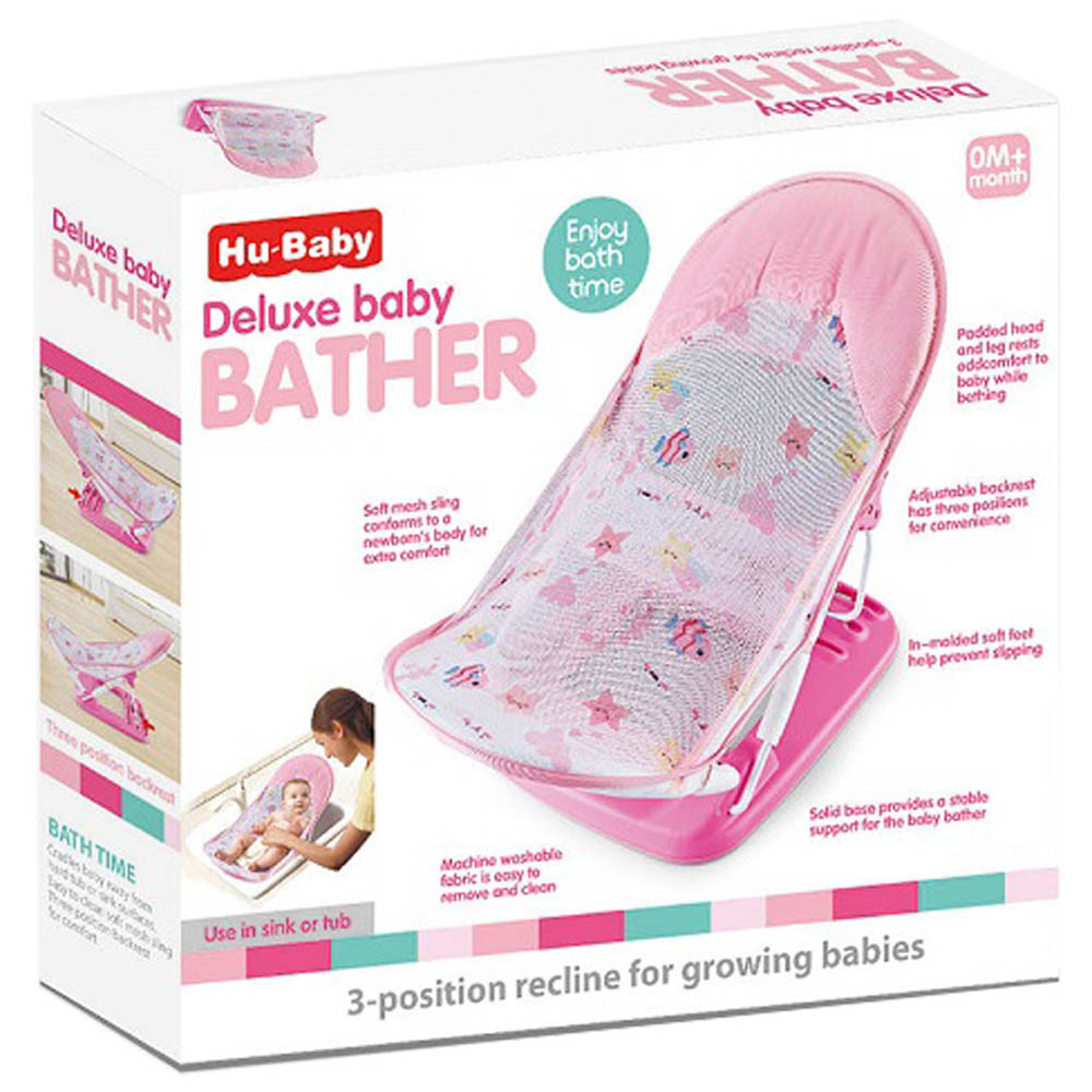 Hu-Baby - Deluxe Baby Bather - Pink