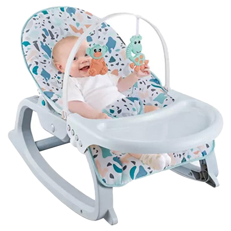 Hu-Baby - New Born To Toddler Rocker with Tray