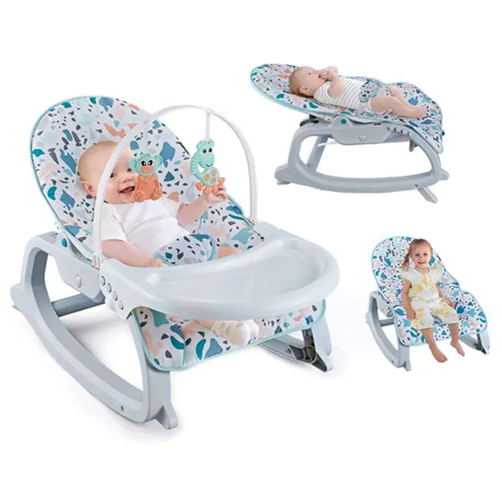 Hu-Baby - New Born To Toddler Rocker with Tray