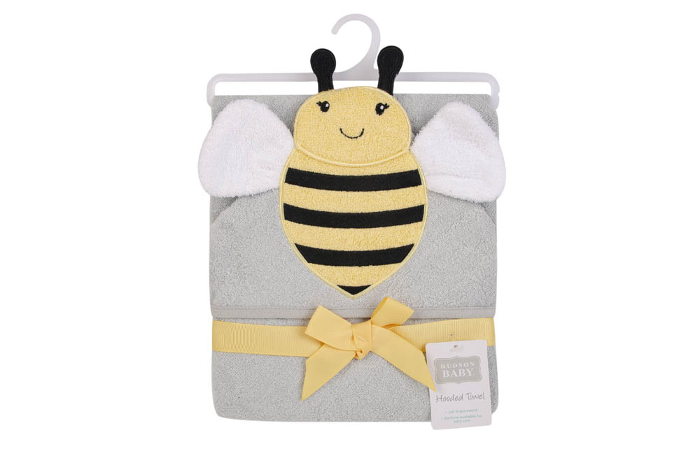 Hudson Childrenswear - Animal Hooded Towel (Woven Terry) - Sapphire Blue