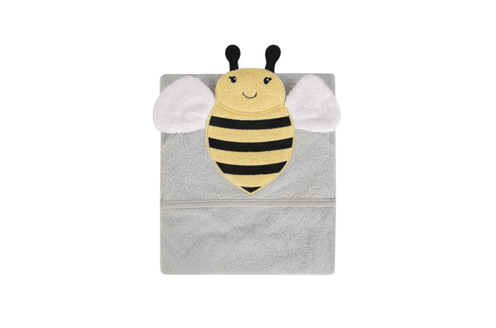 Hudson Childrenswear - Animal Hooded Towel (Woven Terry) - Sapphire Blue