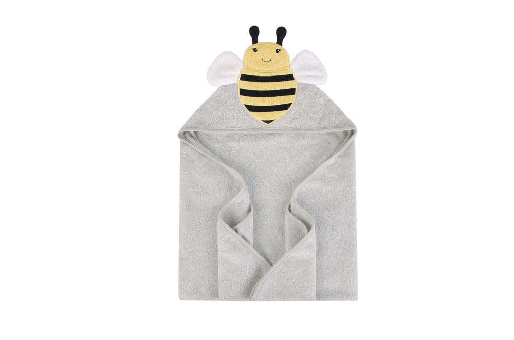 Hudson Childrenswear - Animal Hooded Towel (Woven Terry) - Sapphire Blue