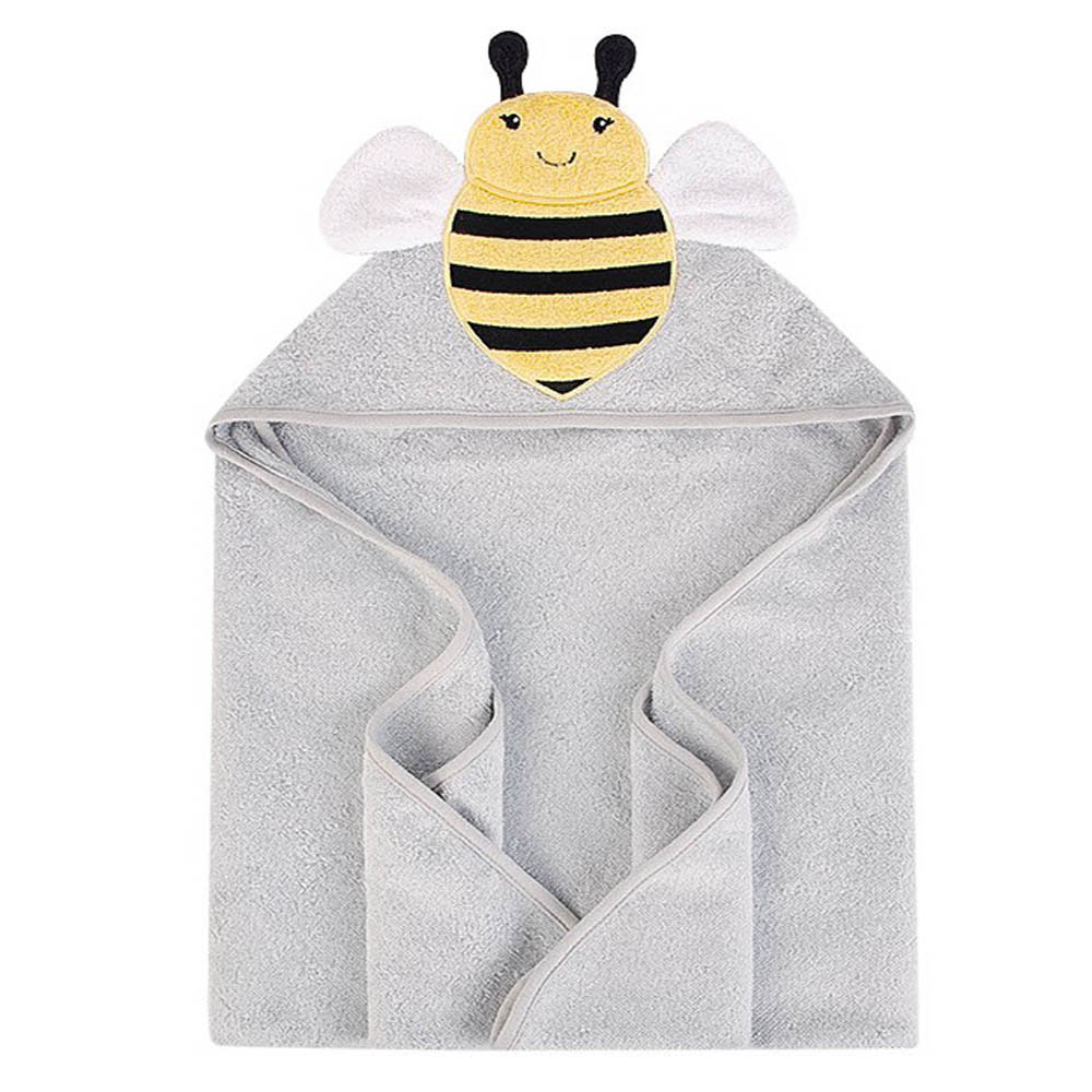 Hudson Childrenswear - Animal Hooded Towel (Woven Terry) - Sapphire Blue