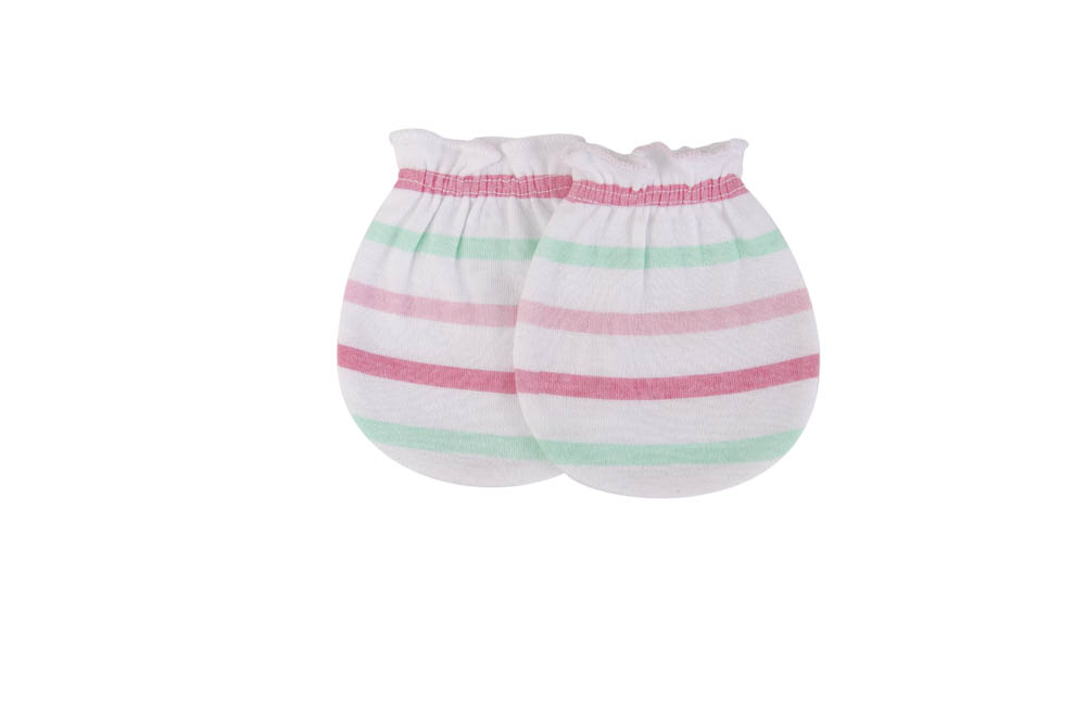 Hudson Childrenswear - Baby Socks And Mittens Set 4Pc Unicorn - Pink Multicolor