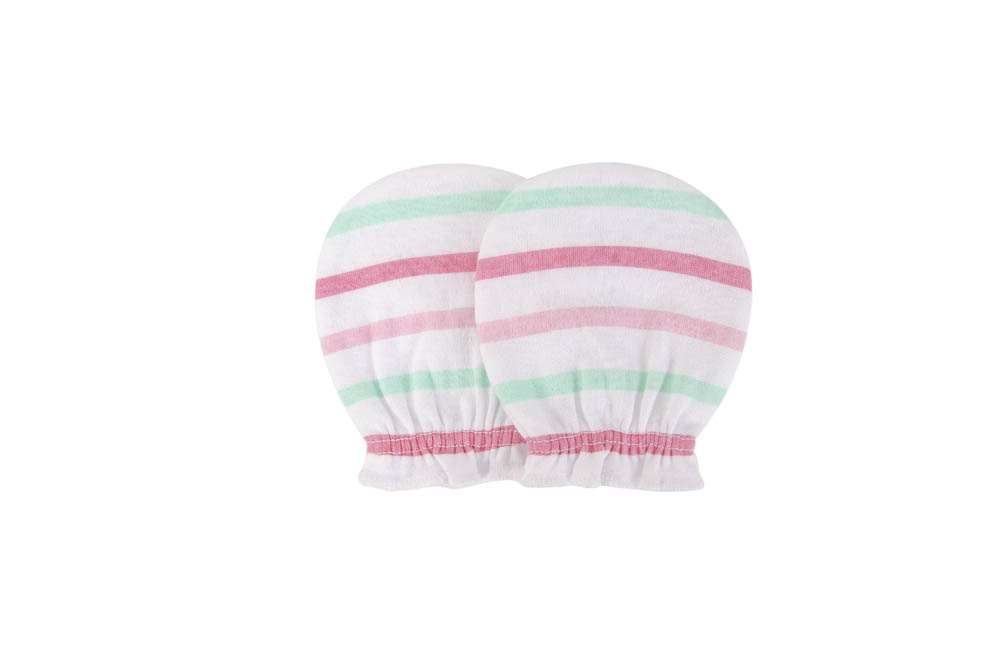 Hudson Childrenswear - Baby Socks And Mittens Set 4Pc Unicorn - Pink Multicolor