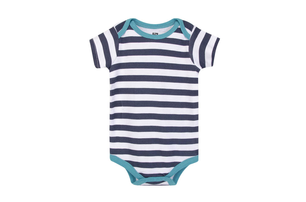 Hudson Childrenswear - Bodysuit 3pcs Set Short Sleeve Daddys Boy - Blue