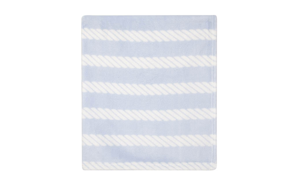 Hudson Childrenswear - Plush Blanket And Toy - Dark Blue