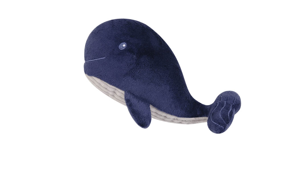 Hudson Childrenswear - Plush Blanket And Toy - Dark Blue