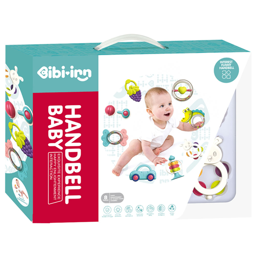 Ibi-Irn - Baby Hand Ringing Bell - 8pcs