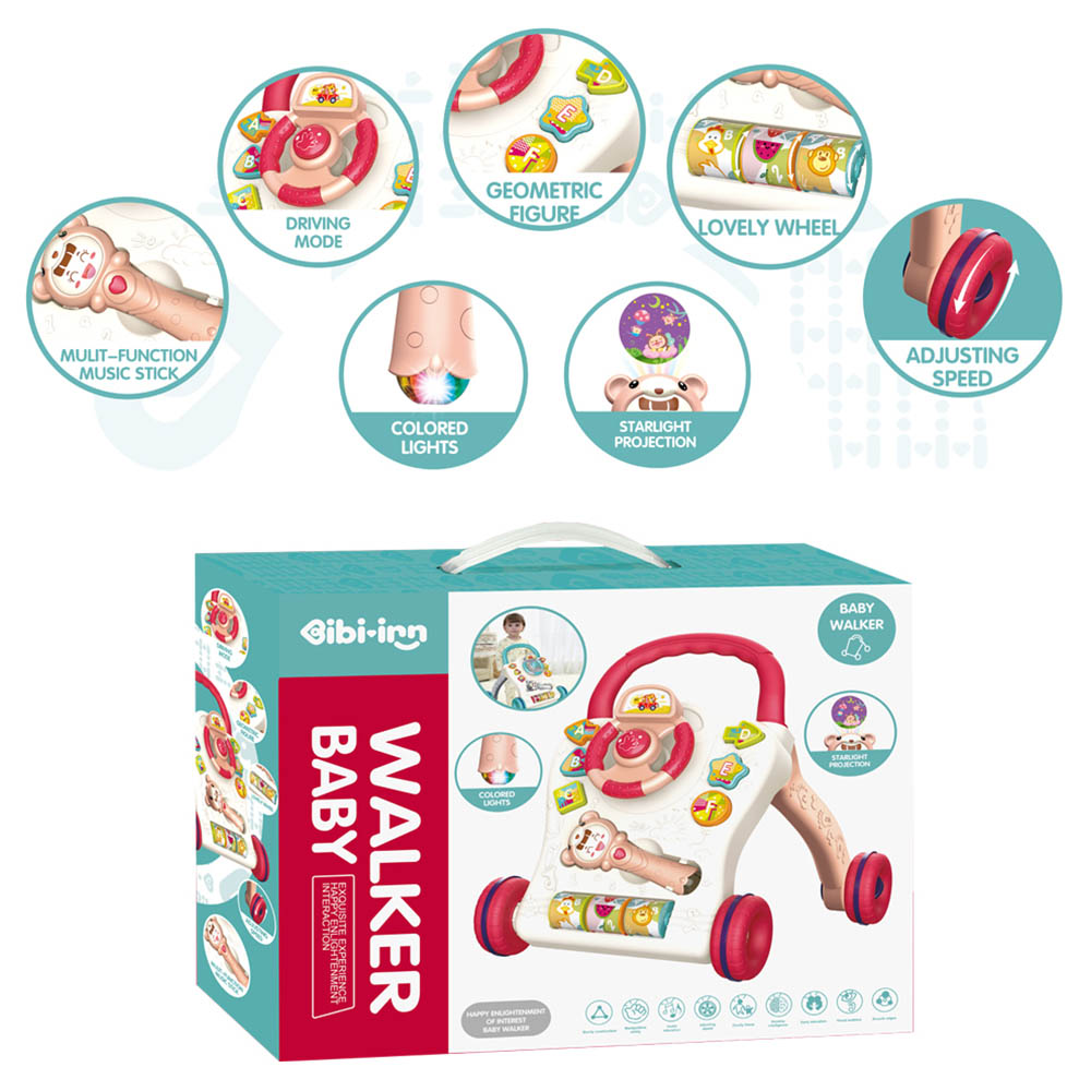 Ibi-Irn - Baby Walker - Red