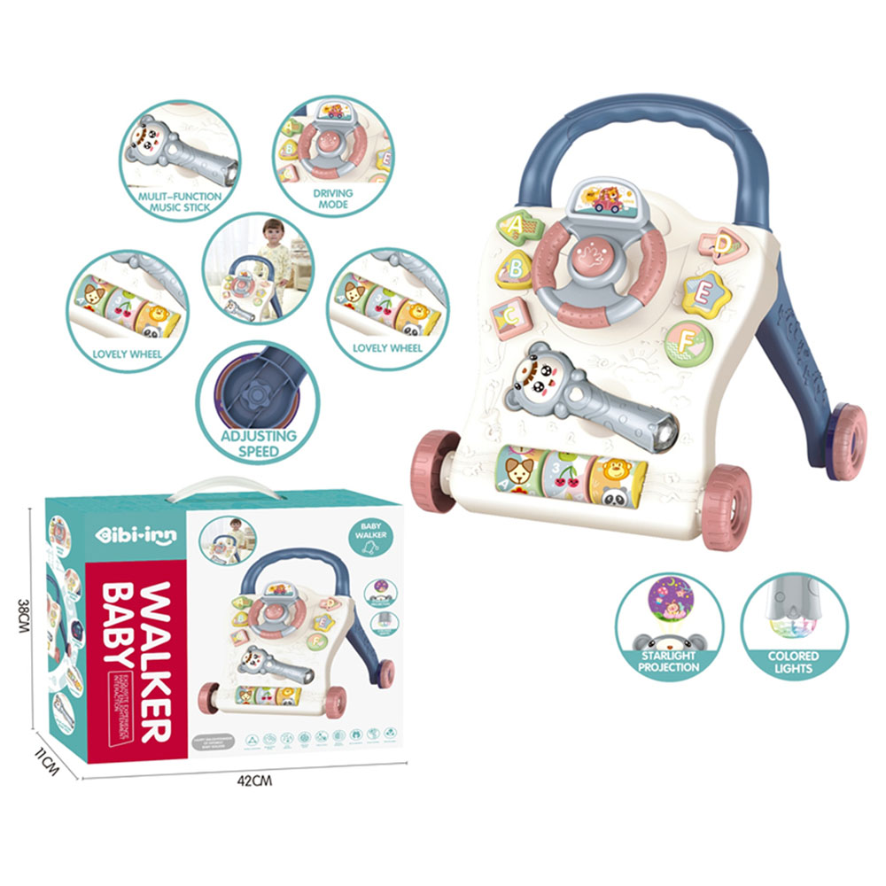 Ibi-Irn - Baby Walker with Magic Musical Light Stick