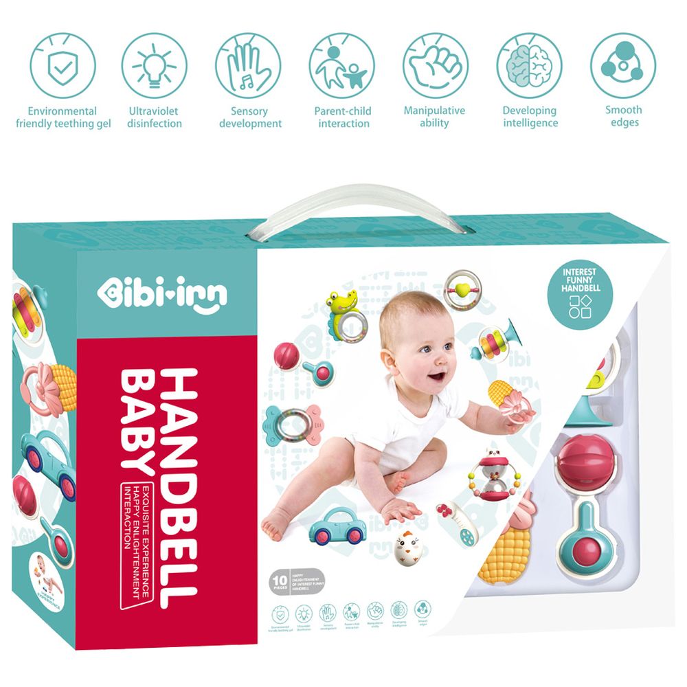 Ibi-Irn - Funny Baby Handbell - 10pcs