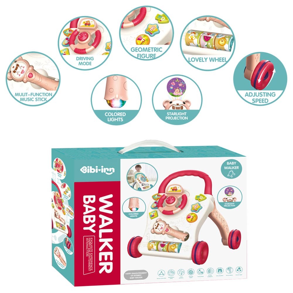 Ibi-irn - Musical Baby Walker - Blue