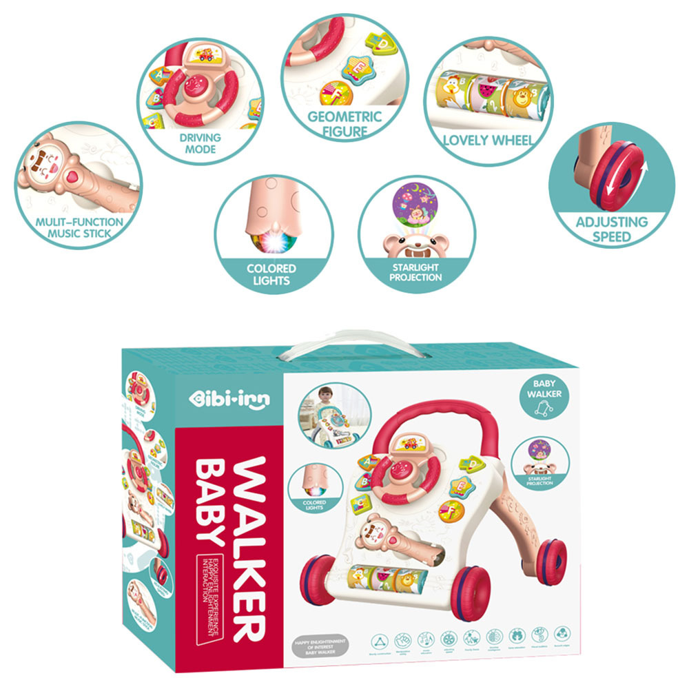 Ibi-irn - Musical Baby Walker - Blue