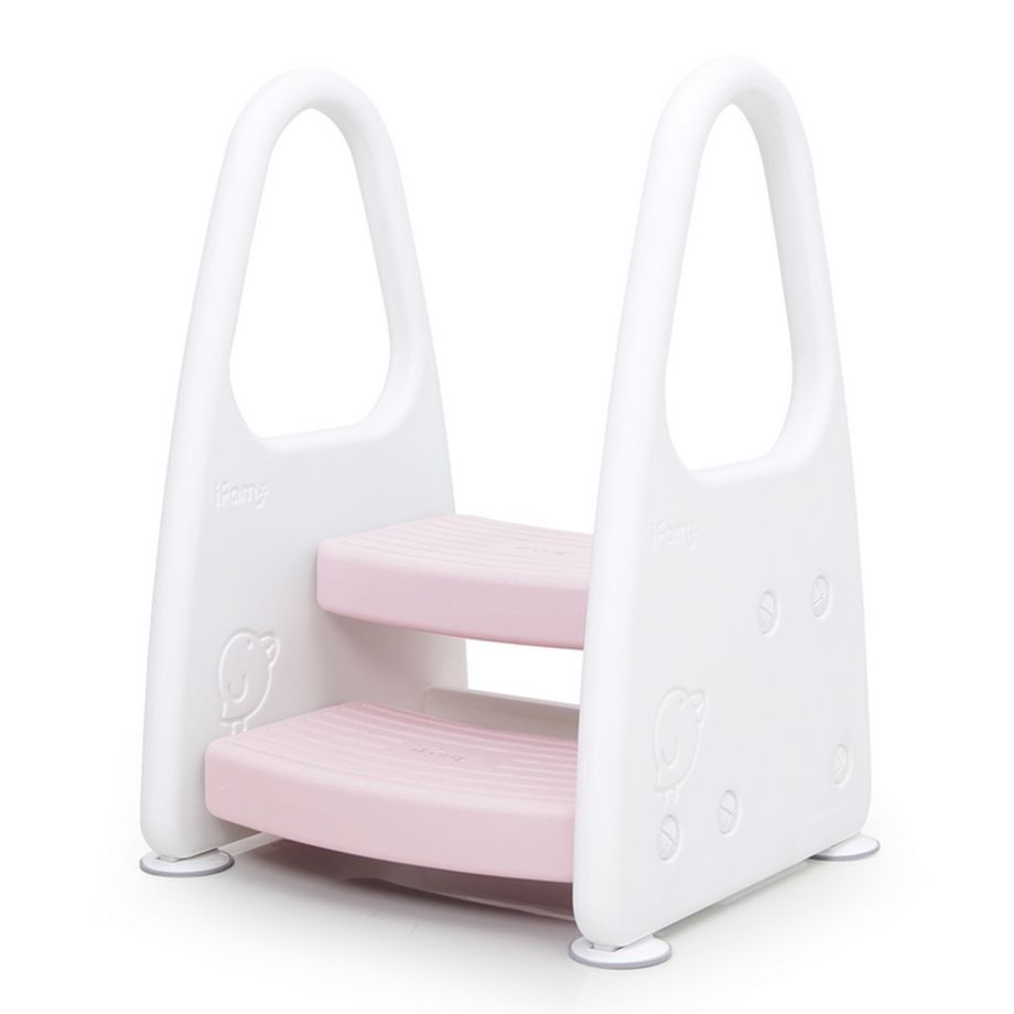 iFam - Safe Guard Step Stool - Pink