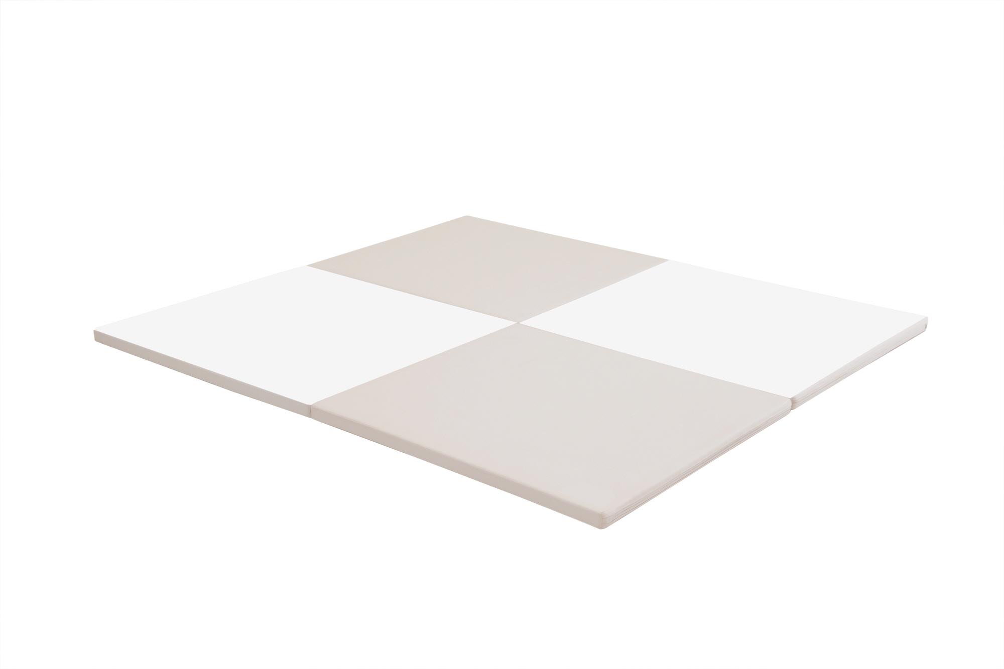iFam - Birch Folder Mat Square - White Side / Beige Side