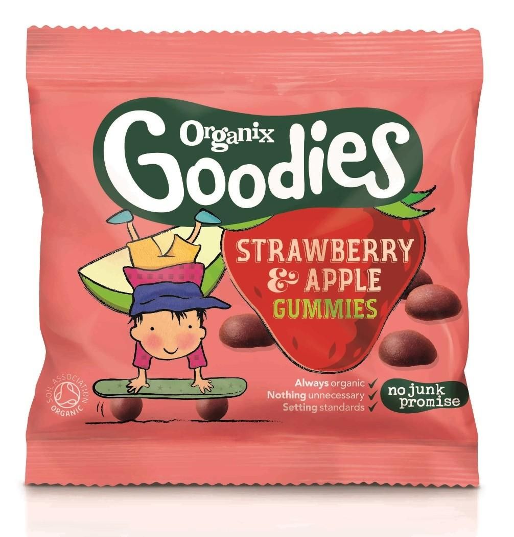Organix - Goodies Gummies Strawberry & Apple - 12g