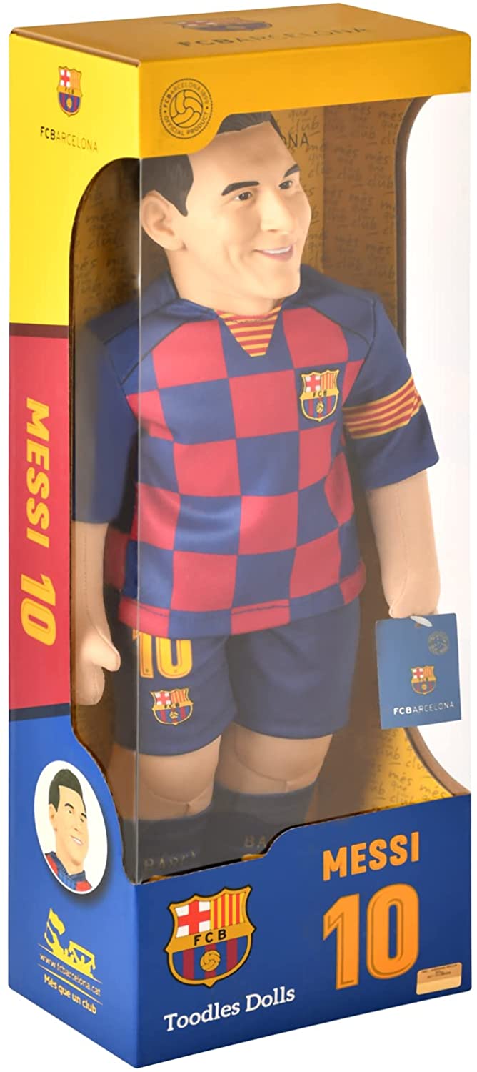 IMEX - Toodle Dolls FC Barcelona - Lionel Messi Figure - L 45cm
