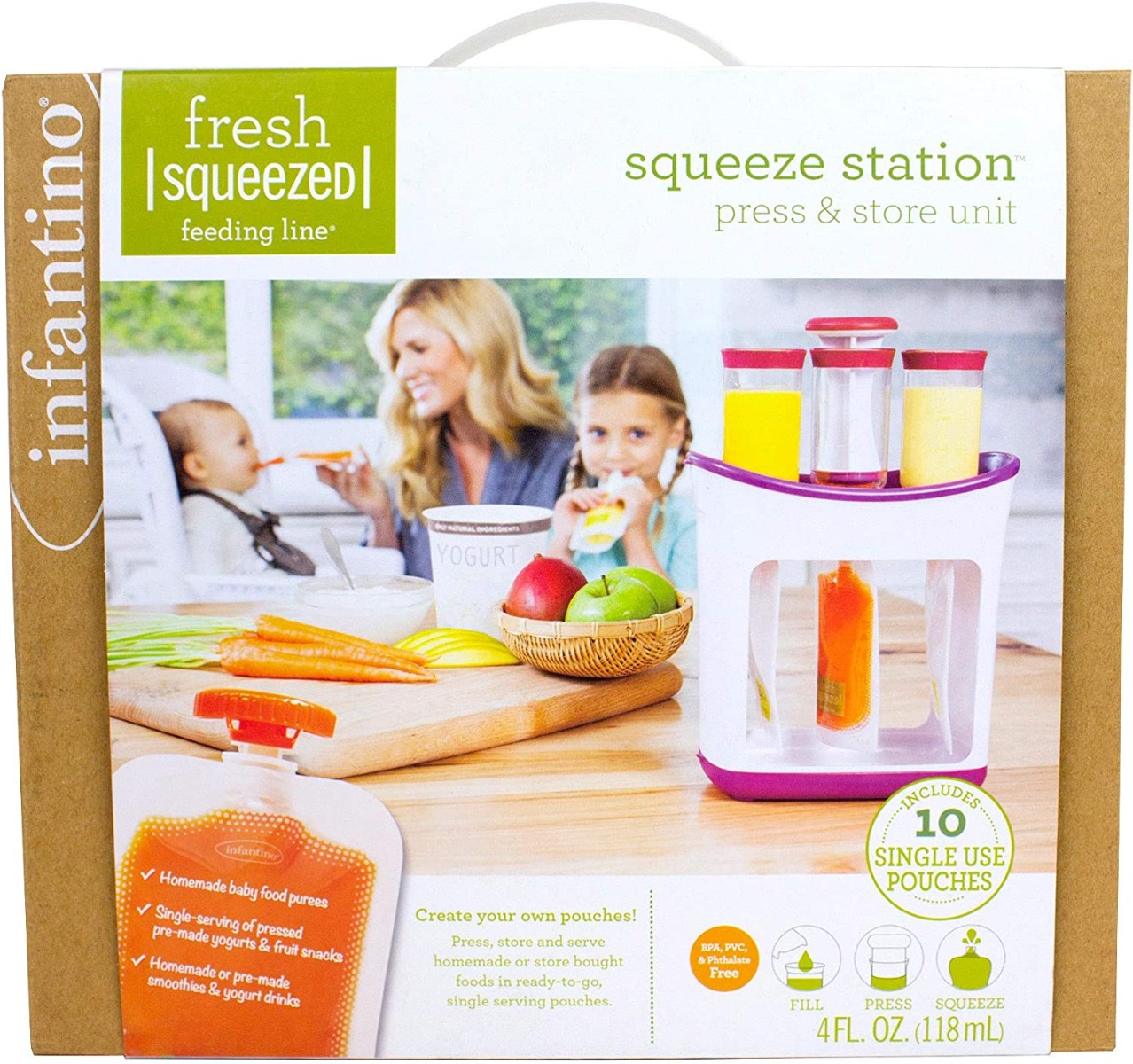 Infantino Fresh Squeezed Squeeze Station