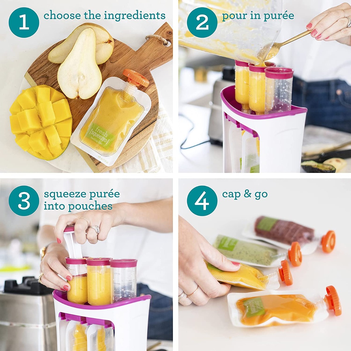 Infantino Fresh Squeezed Squeeze Station