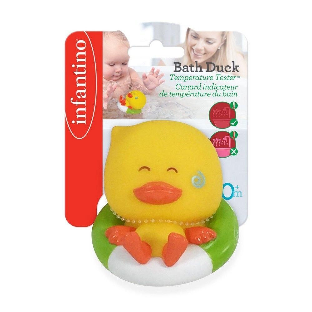 Infantino Bath Duck Squirt & Temperature Tester Toy