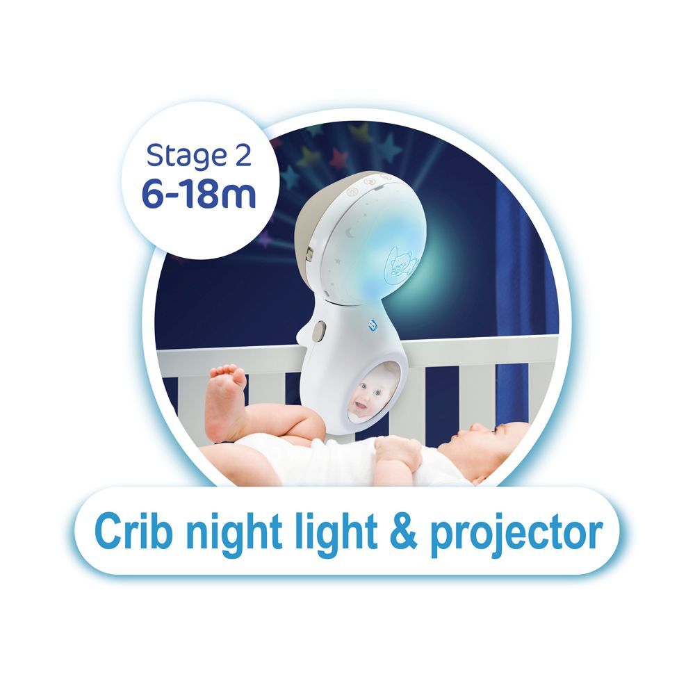 Infantino 3 In 1 Projector Musical Mobile - Ecru
