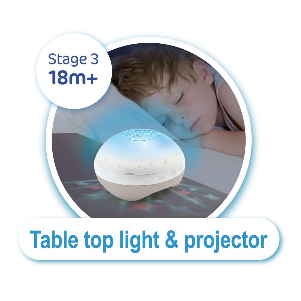 Infantino 3 In 1 Projector Musical Mobile - Ecru