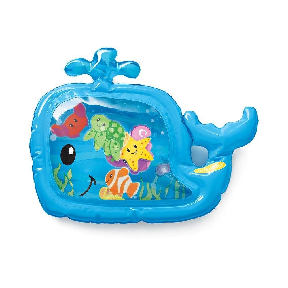 Infantino - Sensory Whale Pat & Play Water Mat - Blue