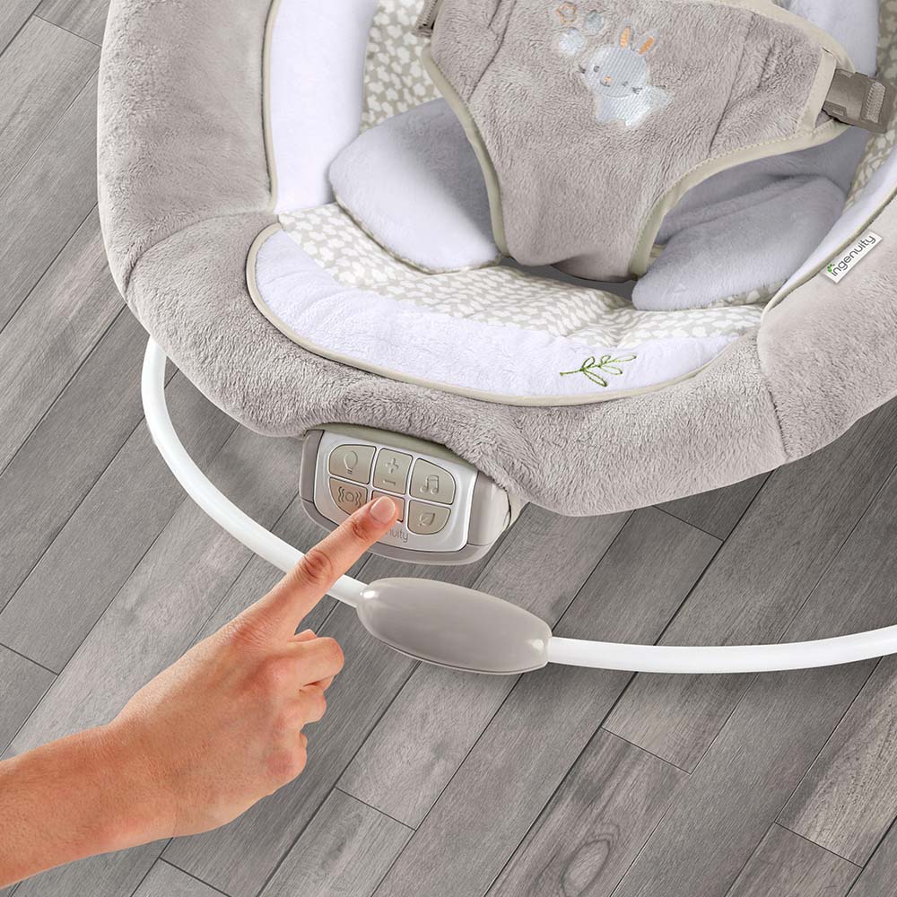 Ingenuity - Inlighten Bouncer - Twinkle Tails - Grey