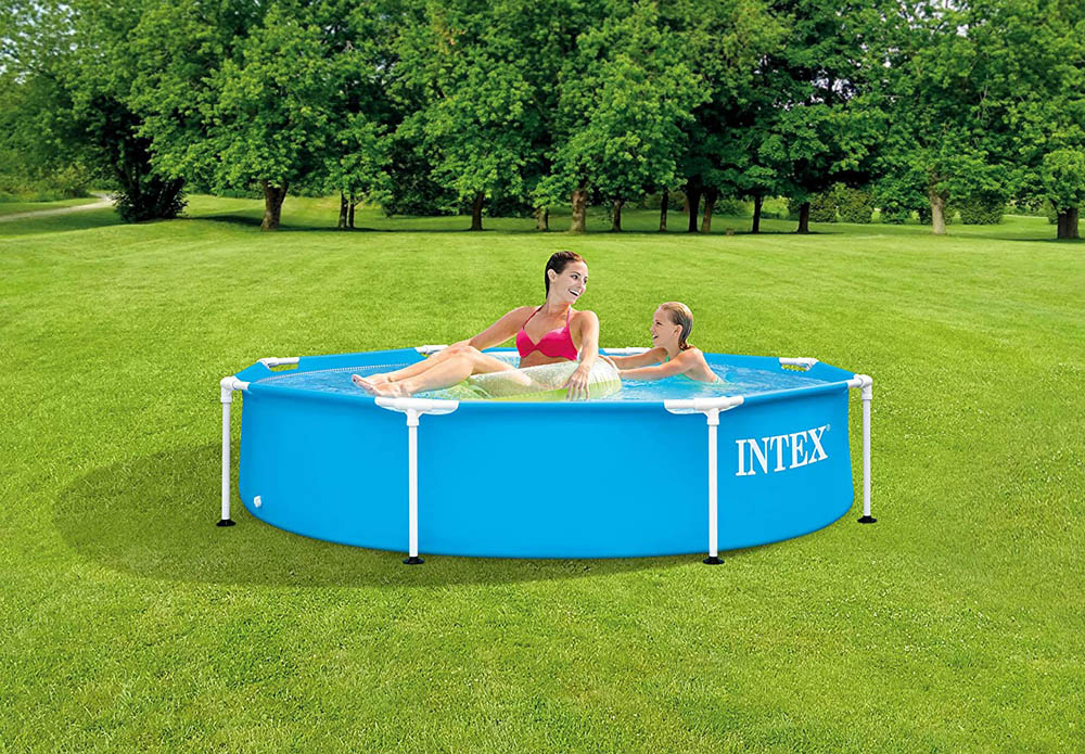 Intex - Adventure Range Swimming Pool Metal Frame - 244 x 51 cm