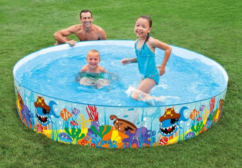 Intex Ocean Reef 8 Ft. Snapset Pool Babystore.ae
