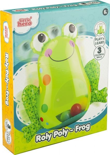 Little Hero Roly Poly Frog Toy