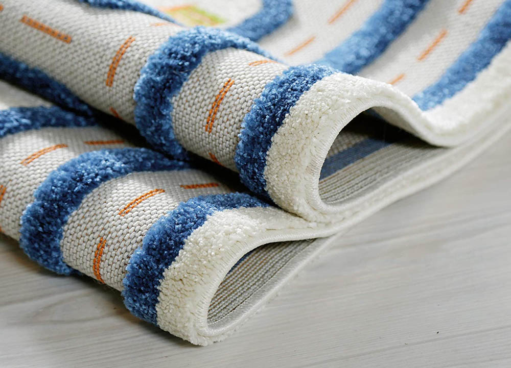 IVI - 3D Carpet Imaginative Play Mat Traffic Blue Design - Medium