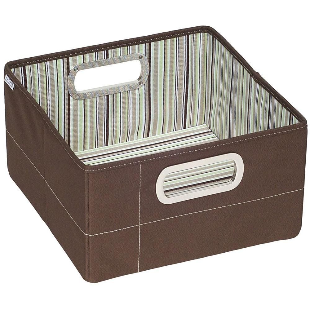 JJ Cole - Storage Box - Cocoa Stripe