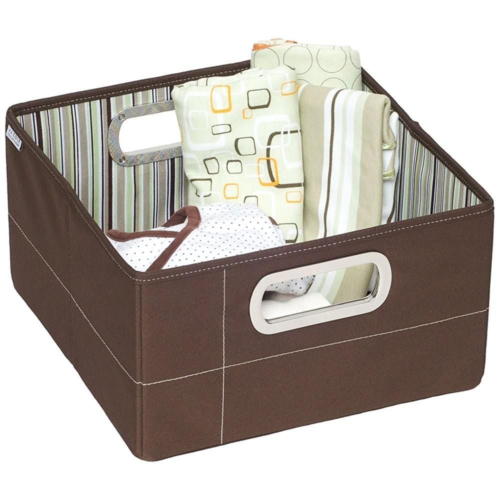 JJ Cole - Storage Box - Cocoa Stripe