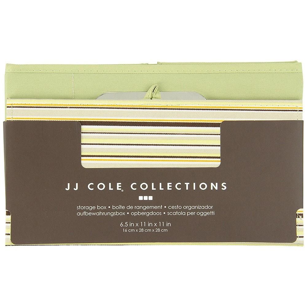 JJ Cole - Storage Box - Cocoa Stripe