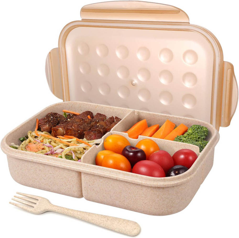 Jeopace - Bento Box Lunch Container - Wheat