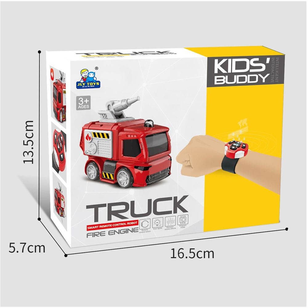 JLY Toys - Smart Watch Remote Control Robot - Red