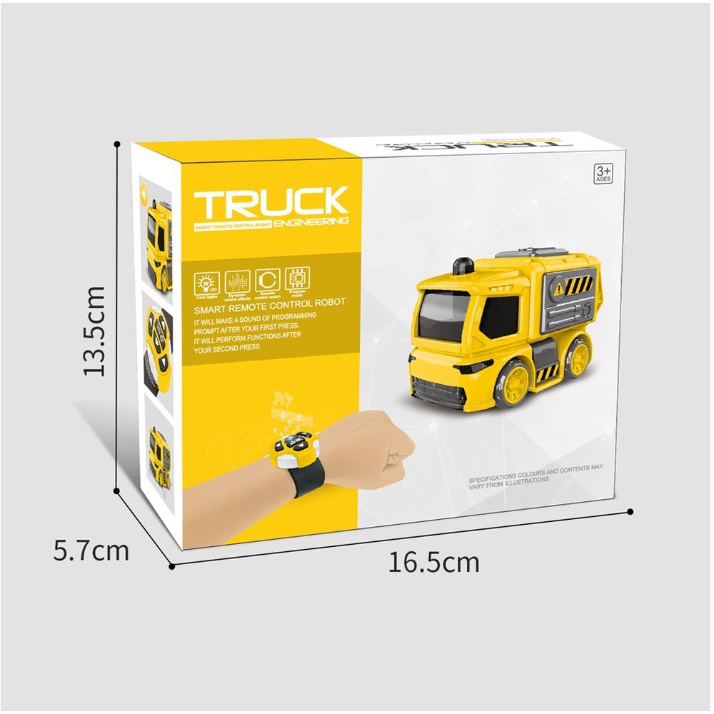 JLY Toys - Smart Watch Remote Control Robot - Yellow