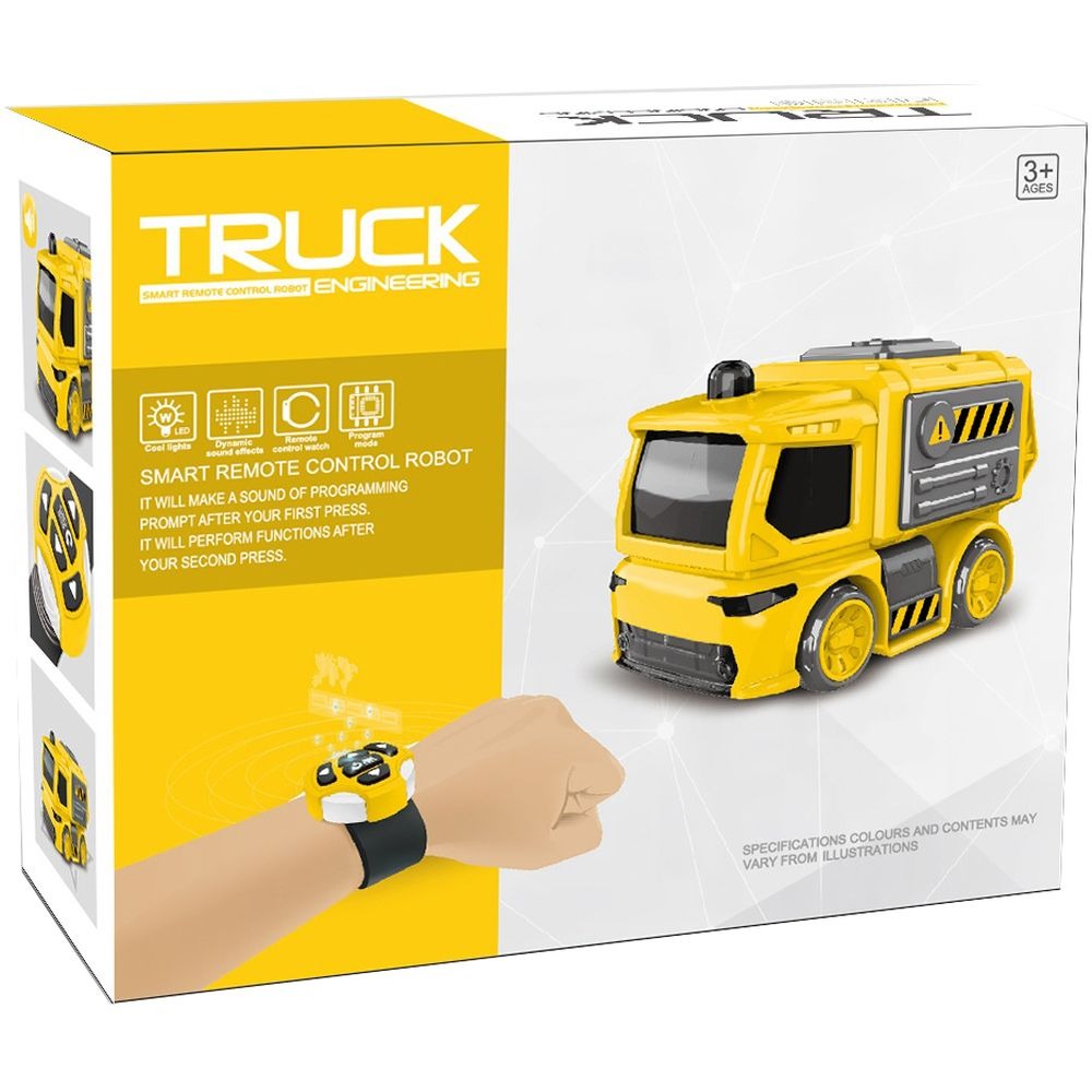JLY Toys - Smart Watch Remote Control Robot - Yellow