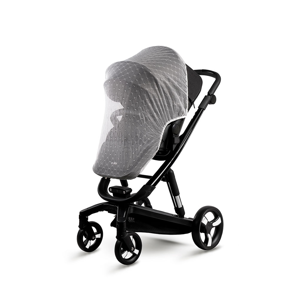 Jikel Diamond Electric Travel System Stroller, E-Brake, Headlights, 0-3 Years - Charcoal