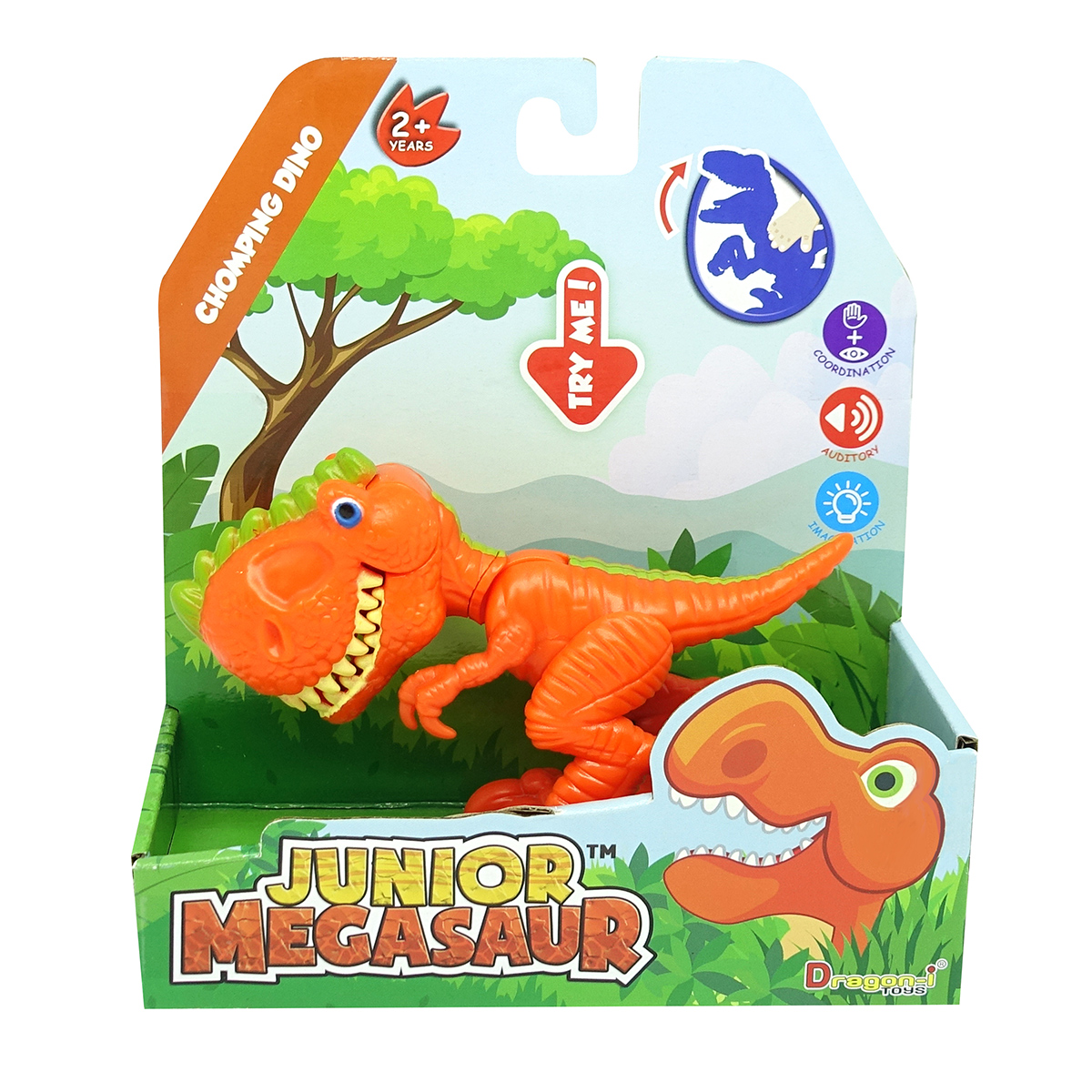 Junior Megasaur - Chomping Dinos - 3 Different Types