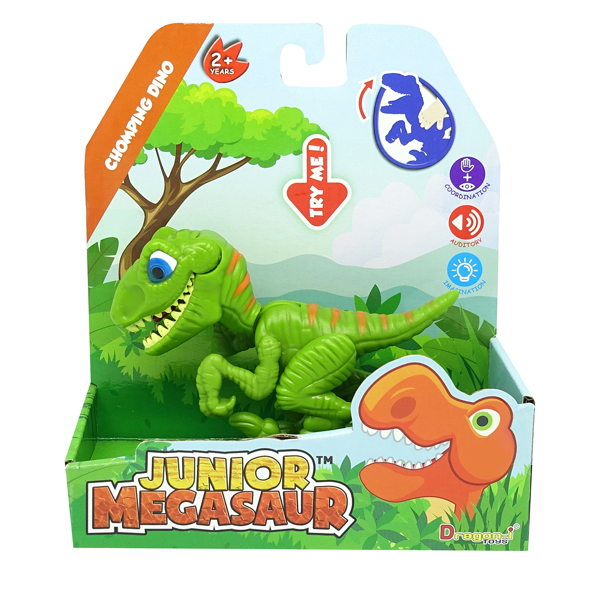 Junior Megasaur - Chomping Dinos - 3 Different Types