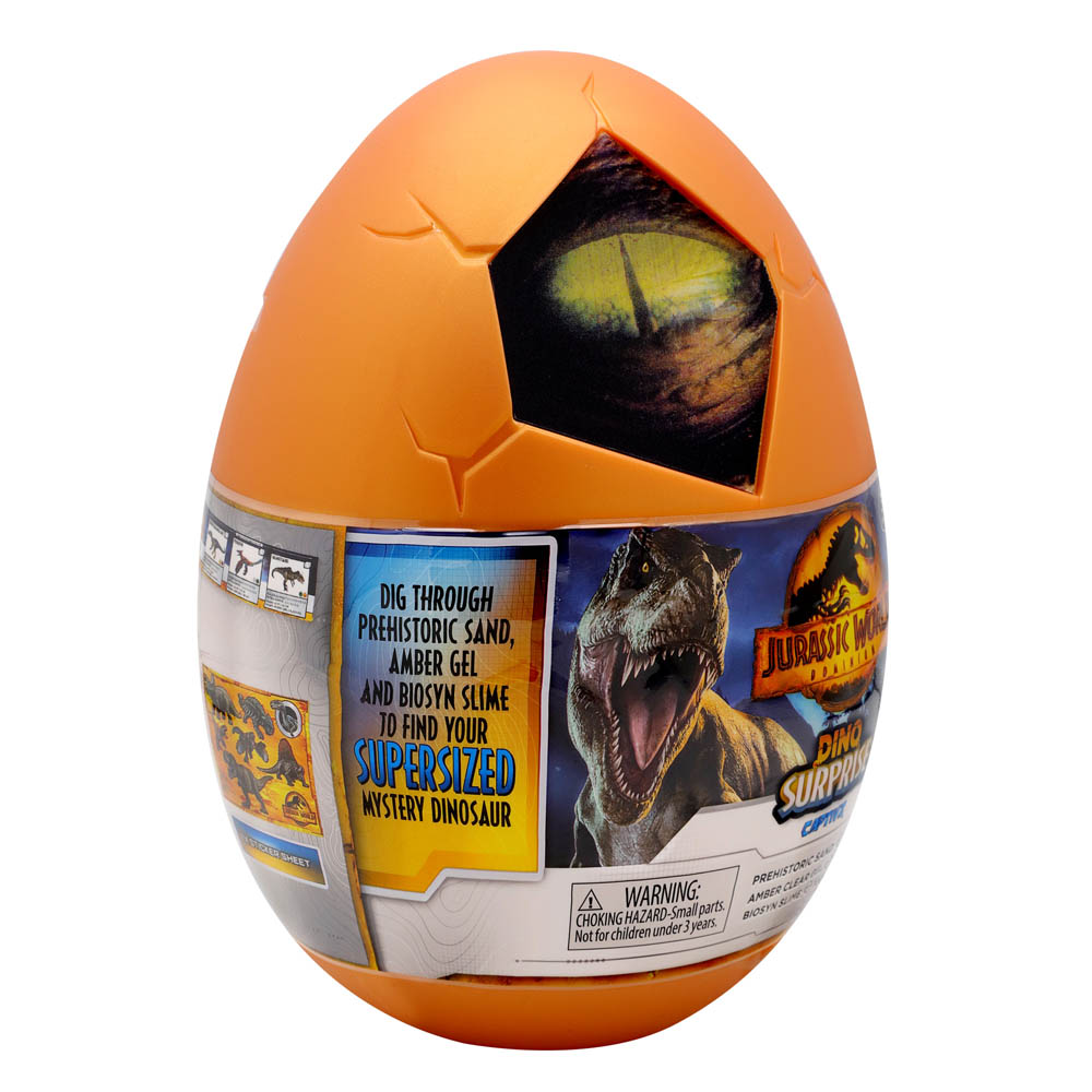 Jurassic World - Captivz Dominion Edition Dino Surprise with 7 surprises Asst